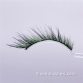 Vert Natural Colored Sink Cat Eye Fils Extensions